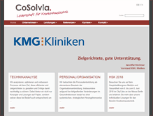 Tablet Screenshot of cosolvia.de
